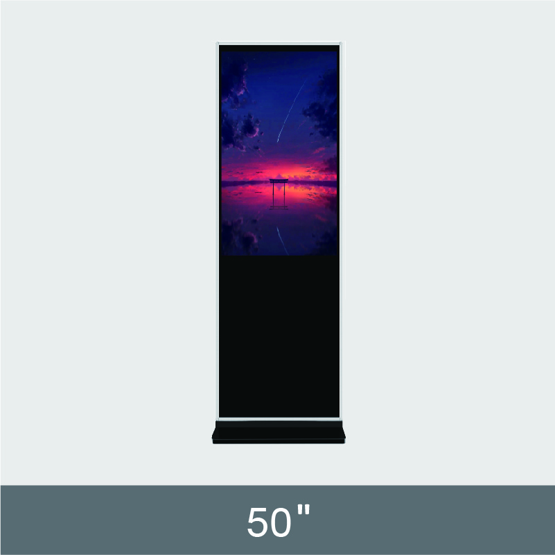 50” Floor Standing  Ad Display  F232 Series