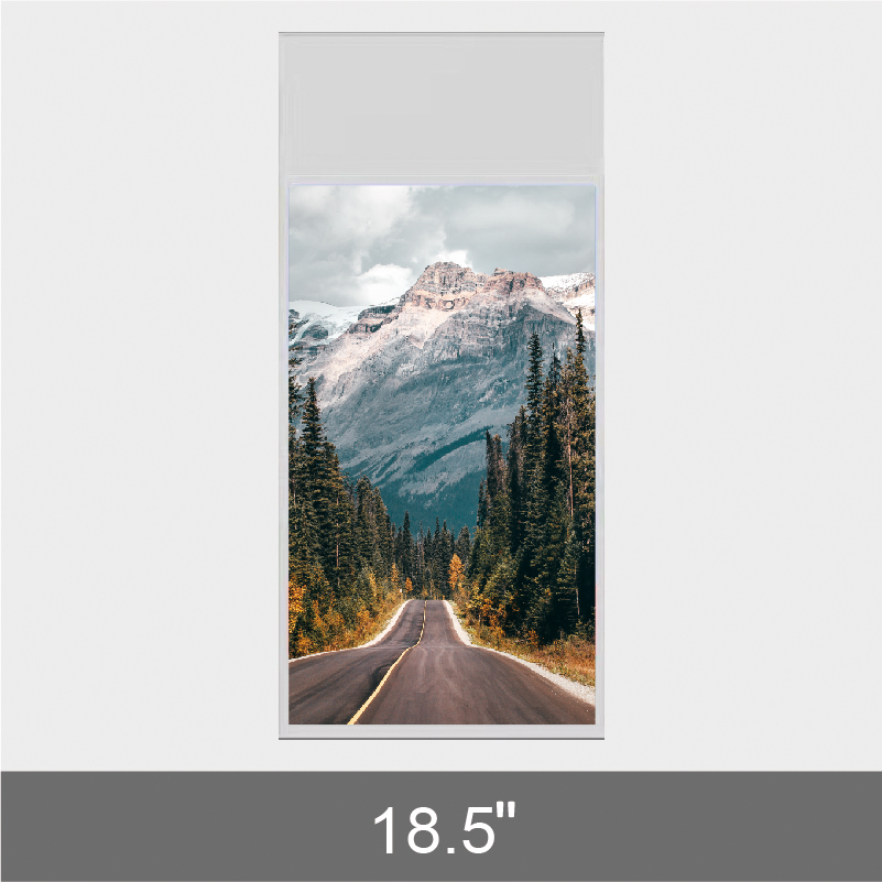 18.5” shop window  Ad Display  H231 Series