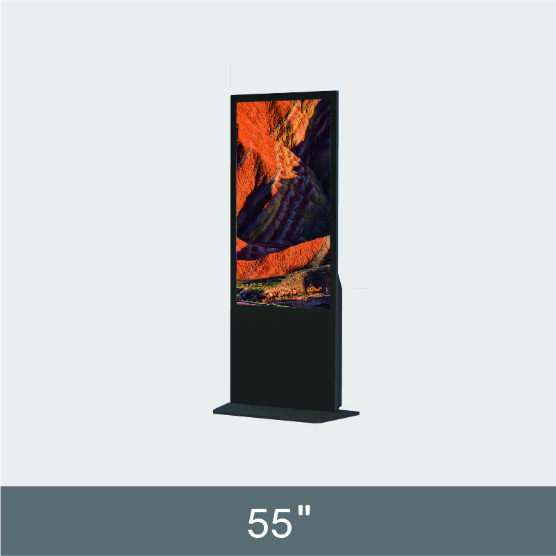  55” Free Standing  Ad Display  F231-1 Series