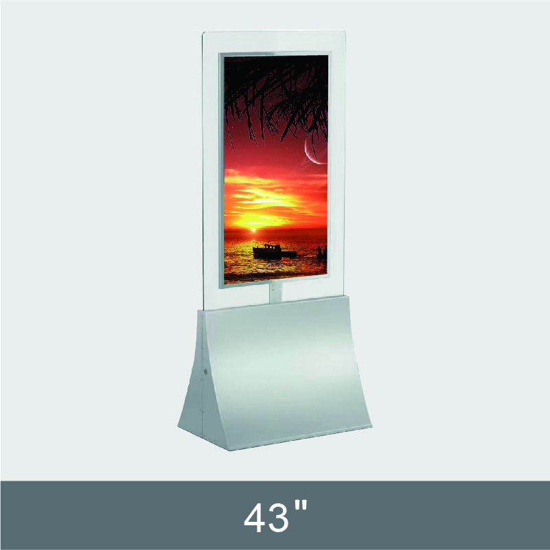 43” Free Standing  Ad Display  F193-3 Series