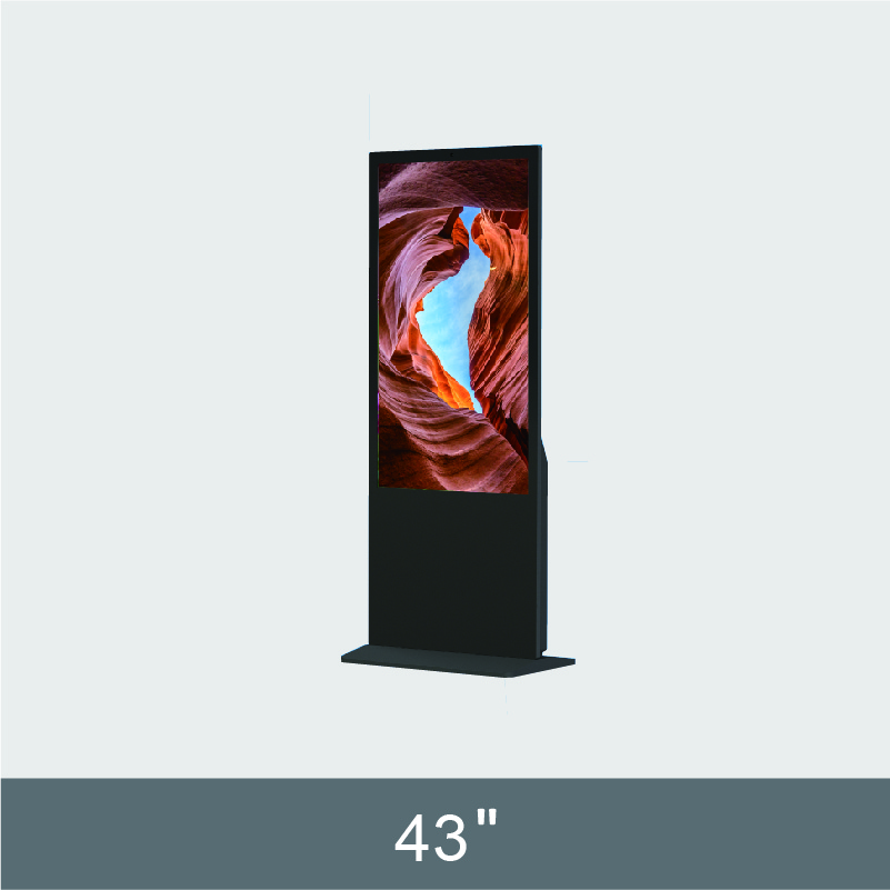 43” Floor Standing  Ad Display  F231-1 Series