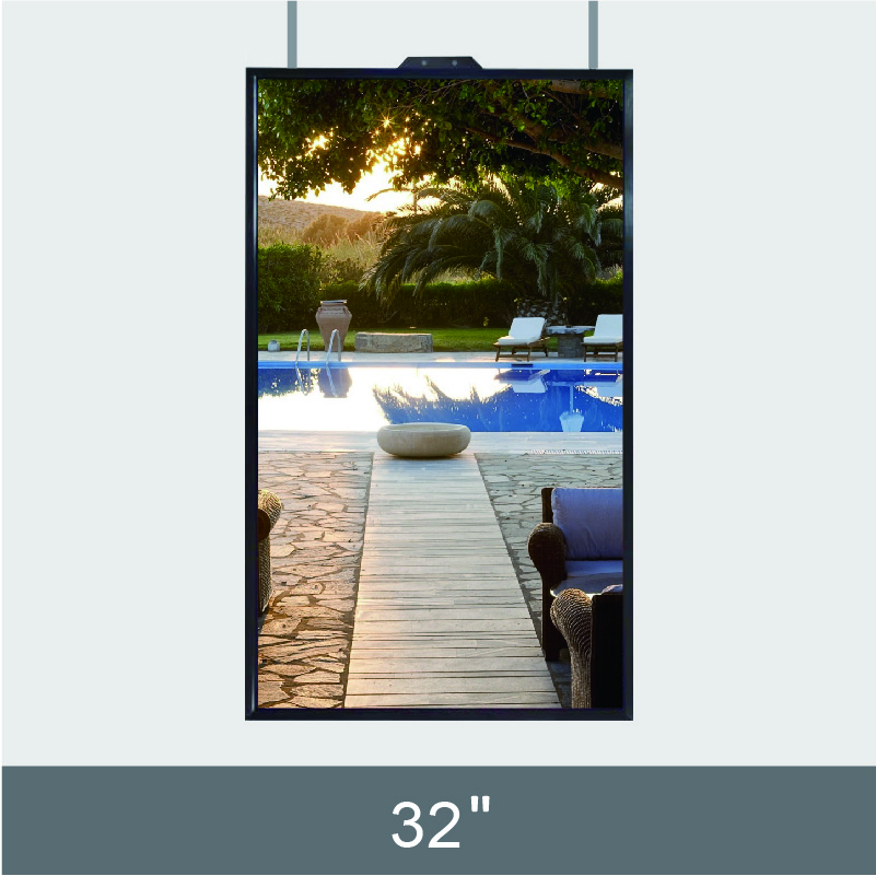 32” Shop window  Ad Display  D236-1 Series
